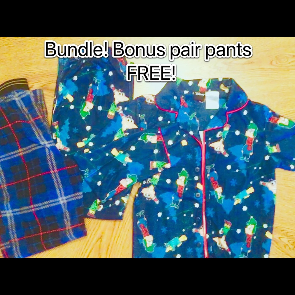 Boys Disney pj set + bonus pair of sleep pants !